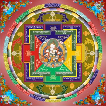 MAN ĐA LA CỦA PHỔ HIỀN BỒ TÁT
